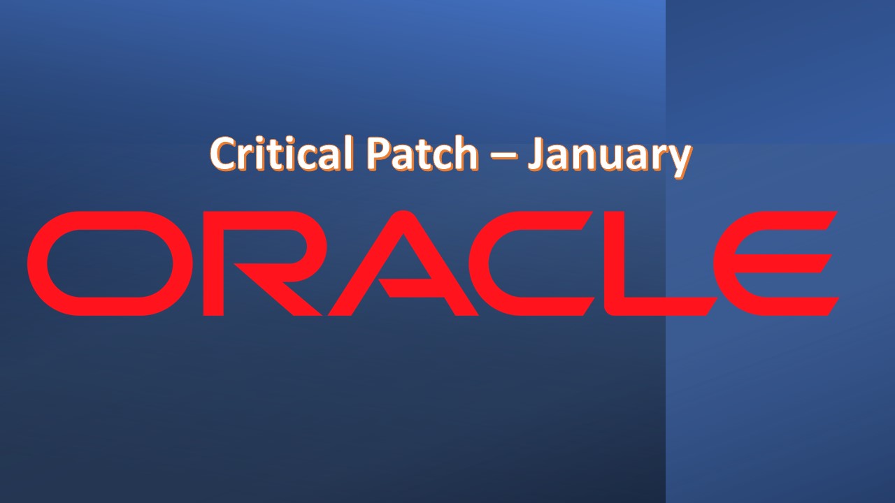 Oracle Critical Patch Update January 2022